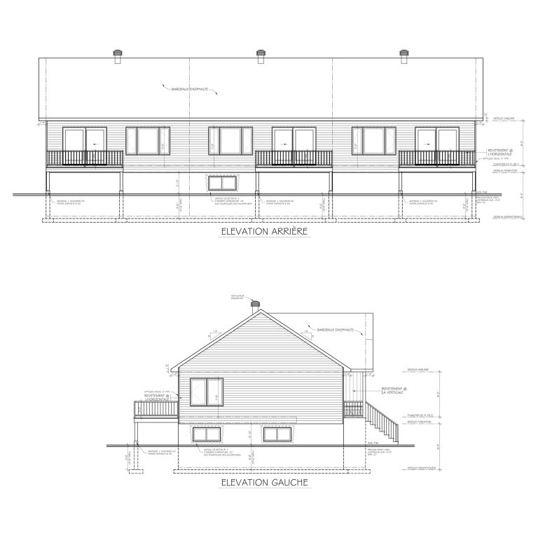Maisons en rangés Cohésion - Plan 2